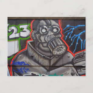 Postal Máscara de gas