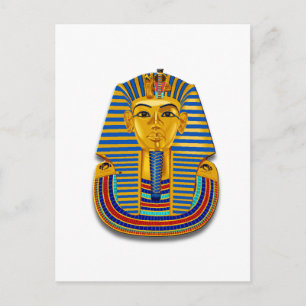 Postal Máscara de King Tut