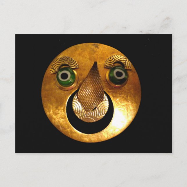 Postal Máscara de sol (Anverso)