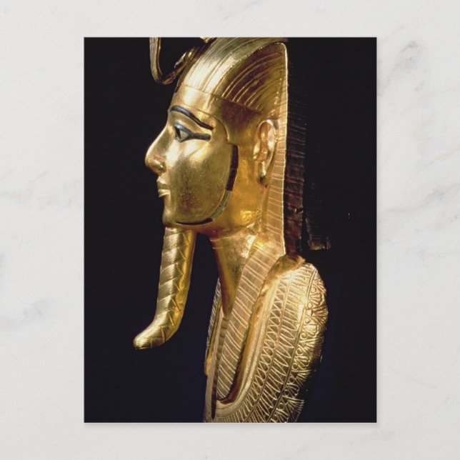 Postal Máscara funeraria de Psusennes I (Anverso)
