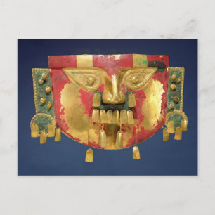 Postal Máscara inca