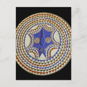 Postal Máscara tribal africana