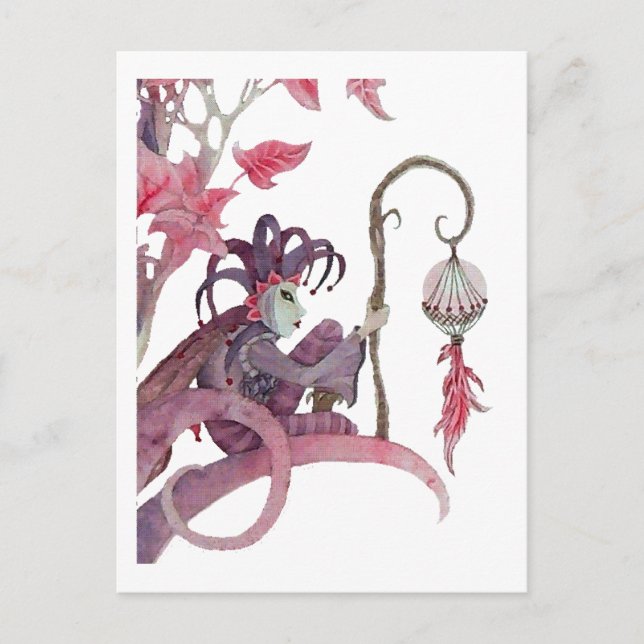 Postal Mascarada de Medianoche (Anverso)