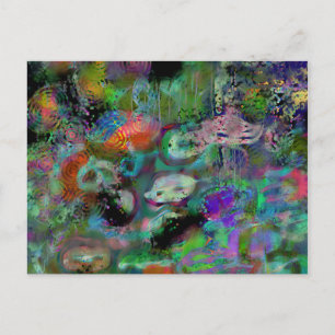 Postal mascarada de sirenas