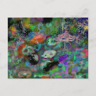 Postal mascarada de sirenas