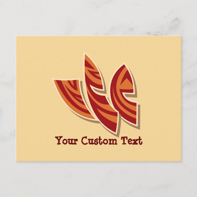 Postal Máscaras africanas (Anverso)