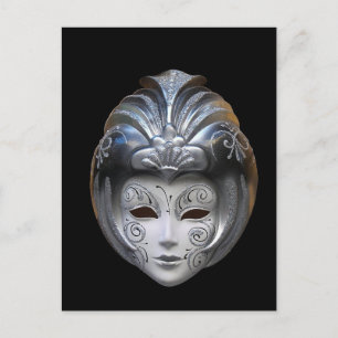 Postal Máscaras venecianas