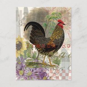Postal Mascota de la granja de galerías de arte de cosech
