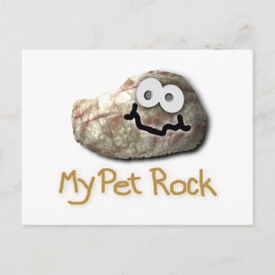 Postal mascota rock divertido