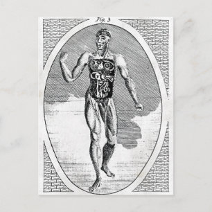 Postal masculina contaminada