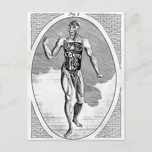 Postal masculina contaminada (Anverso)