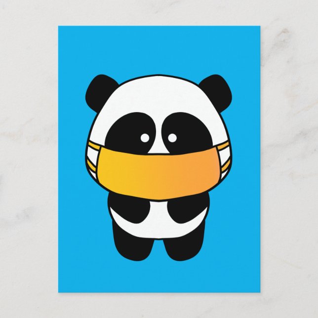 Postal Mask Panda (Anverso)