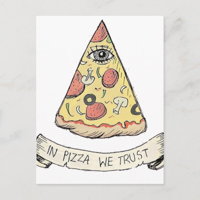 Postal Masón de Illuminati (Anverso)