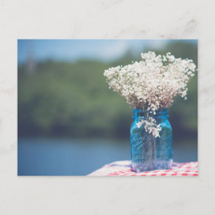 Postal Mason Jar Postcard