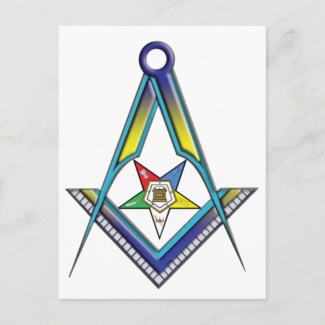 Postal Mason OES (Anverso)