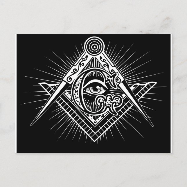 Postal Masonería Masónica-Masónica (Anverso)