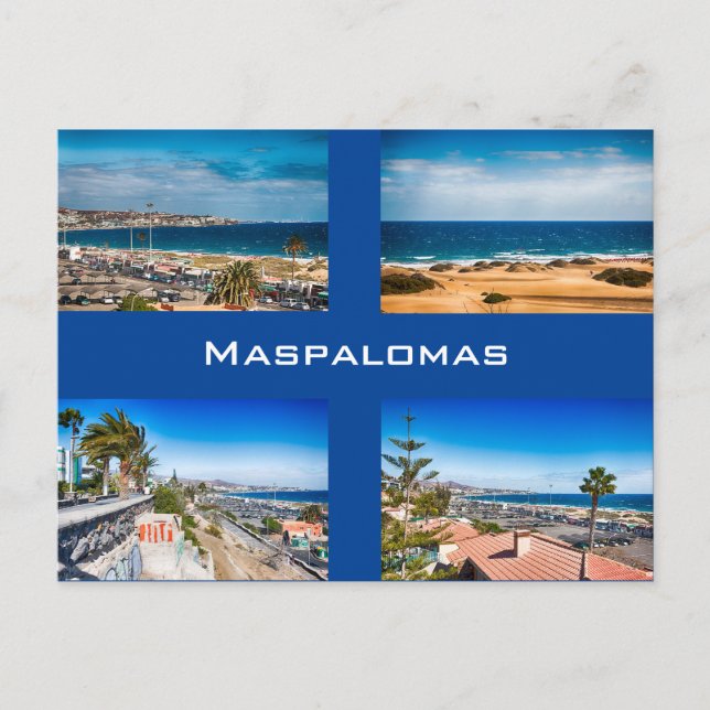 Postal Maspalomas (Anverso)