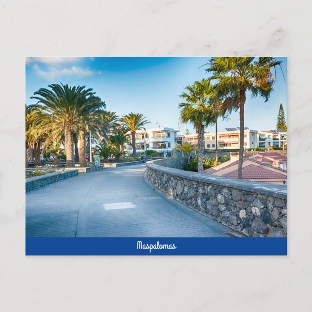 Postal Maspalomas (Anverso)