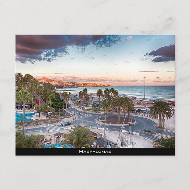 Postal Maspalomas (Anverso)