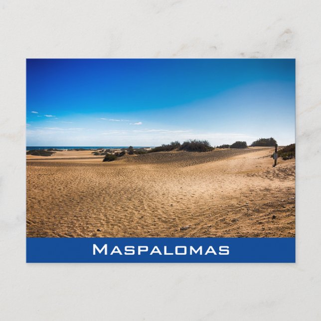 Postal Maspalomas (Anverso)