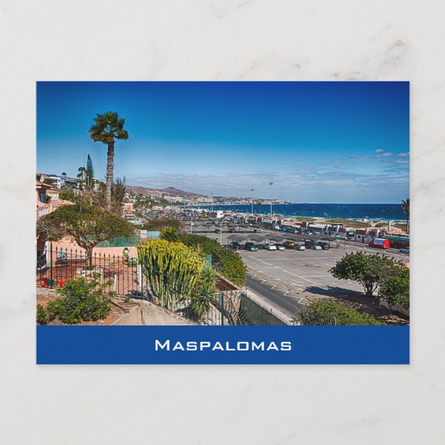 Postal Maspalomas (Anverso)