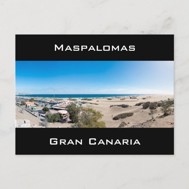 Postal Maspalomas Sands (Anverso)