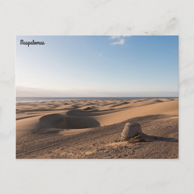 Postal Maspalomas Sands (Anverso)