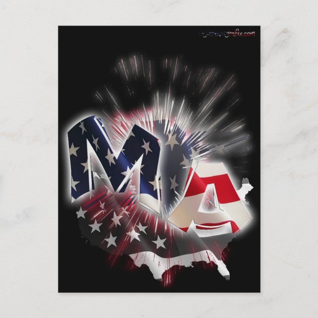 POSTAL MASSACHUSETTS (Anverso)