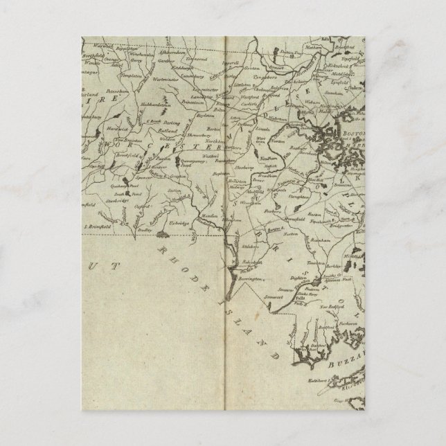 Postal Massachusetts (Anverso)