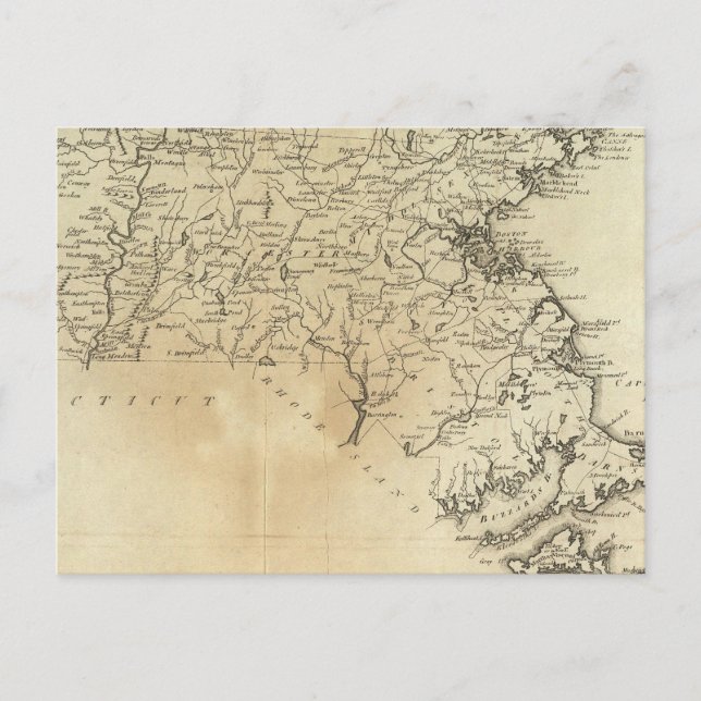 Postal Massachusetts (Anverso)