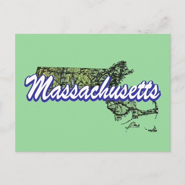 Postal Massachusetts (Anverso)