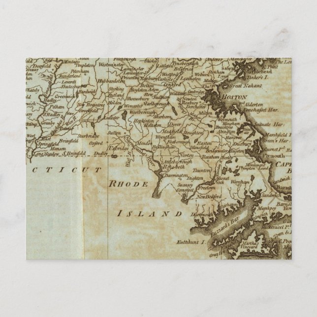 Postal Massachusetts (Anverso)