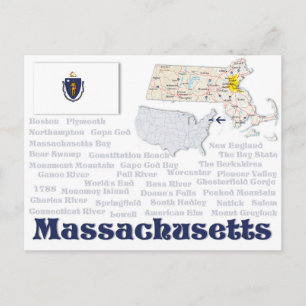 Postal "Massachusetts"