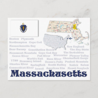 Postal "Massachusetts"