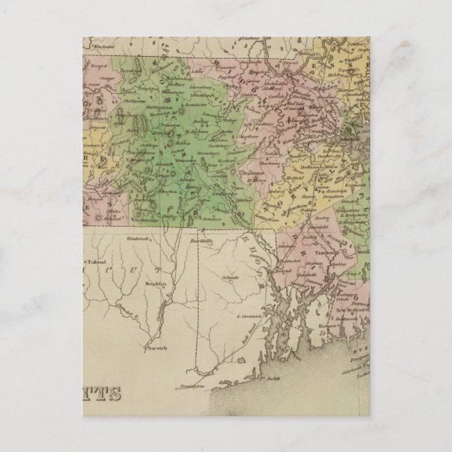 Postal Massachusetts 4 (Anverso)