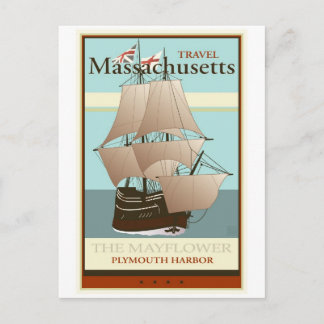 Postal Massachusetts de viajes