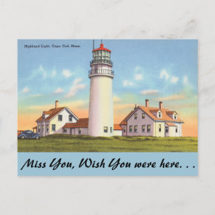 Postal Massachusetts, Highland Light, Cape Cod