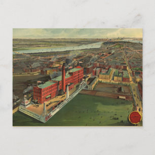 Postal Massachusetts histórico 1902 de Boston