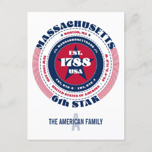 Postal Massachusetts, MAMÁES de Boston, Monograma Patriót