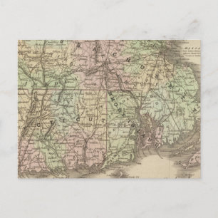 Postal Massachusetts, Rhode Island y Connecticut