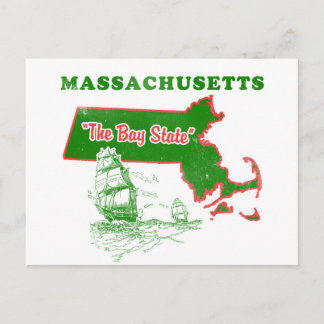 Postal Massachusetts The Bay State Design