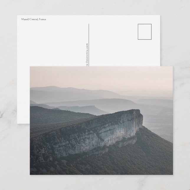 Postal Massif Central France (Anverso / Reverso)