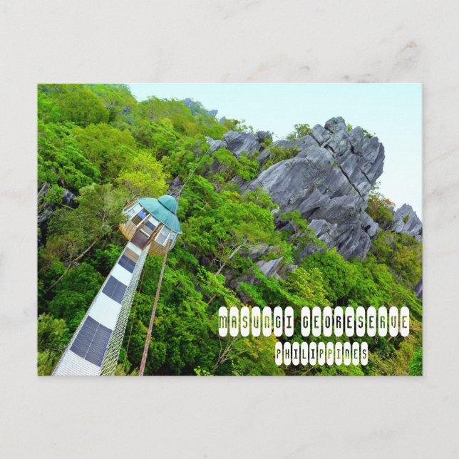 Postal Masungi Georeserve en Rizal (Anverso)