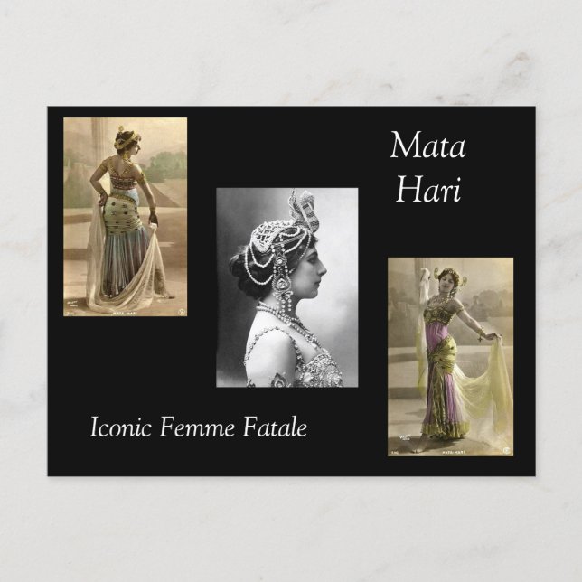 Postal Mata Hari (Anverso)