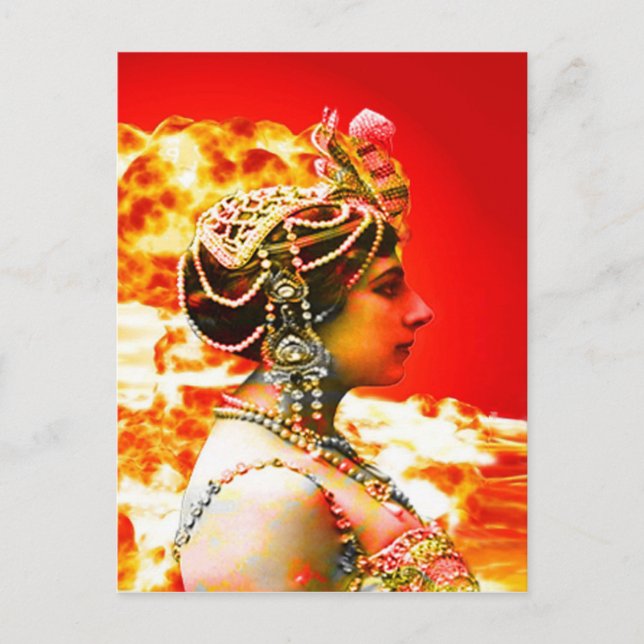 Postal Mata Hari (Anverso)