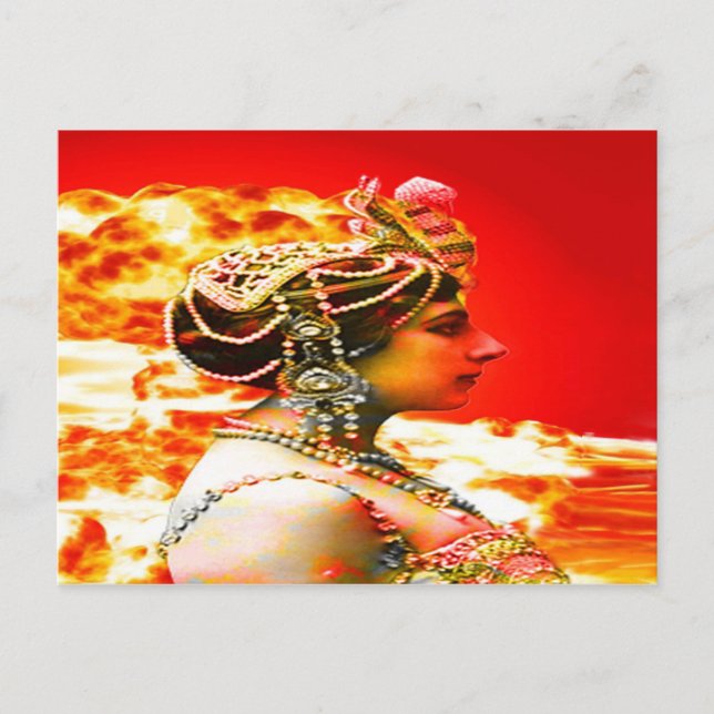 Postal Mata Hari (Anverso)