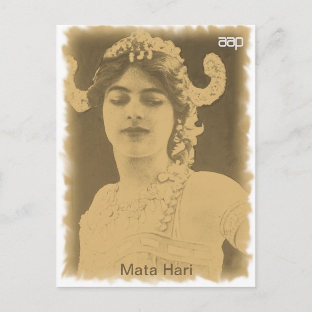 Postal Mata Hari (Anverso)
