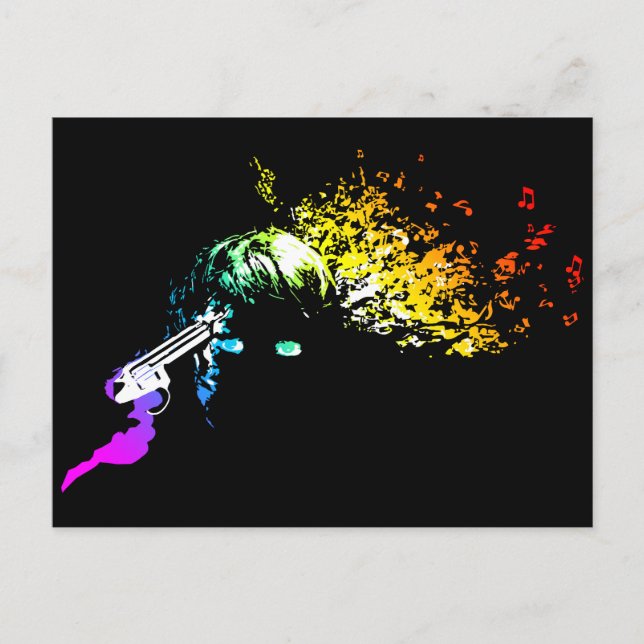 Postal matarme suavemente (Anverso)