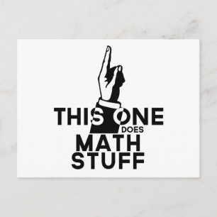 Postal Matemáticas - Esta es matemática - matemáticas div
