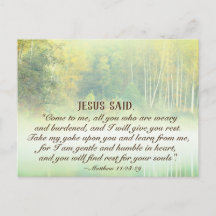 Mateo 11:28 Ven a mí, te daré descanso